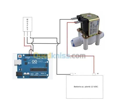 ELECTROVANNE  12 V arduino