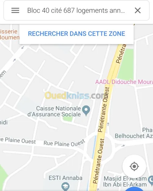 Vente Appartement F3 Annaba Annaba