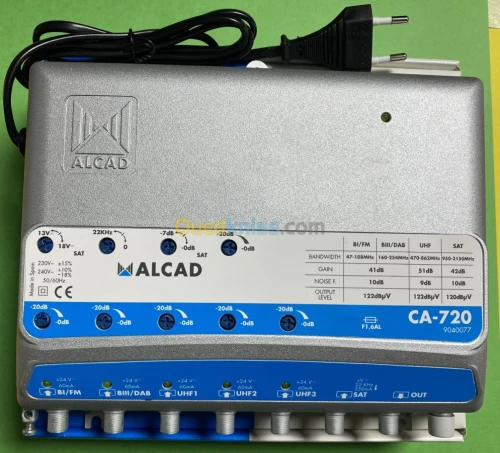 Amplificateur TV Satellite ALCAD