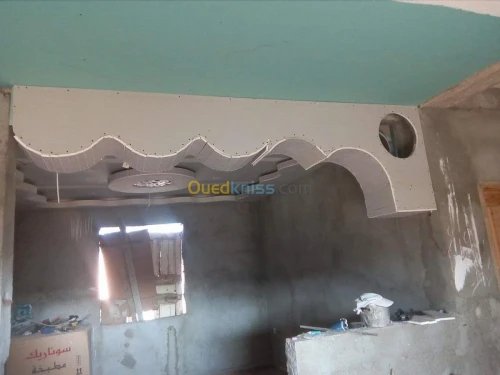 Faux plafond pvc et placo platre 