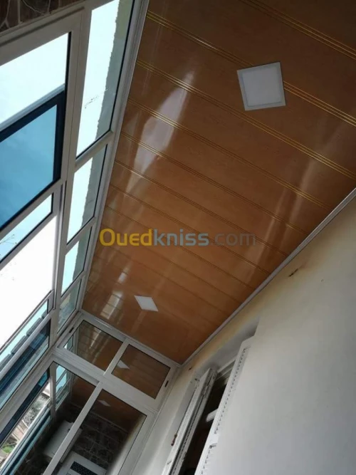 Faux plafond pvc et placo platre 