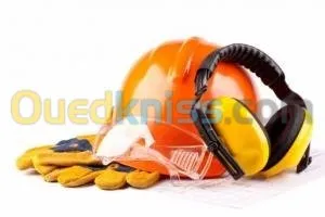 casquette + lunette + casque de sécuri