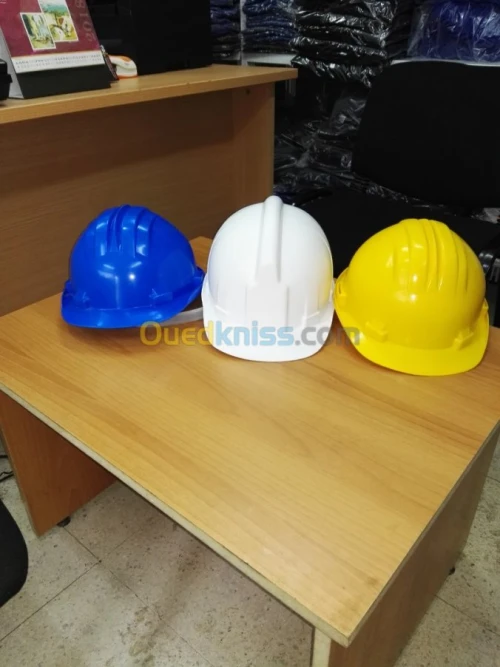 casquette + lunette + casque de sécuri