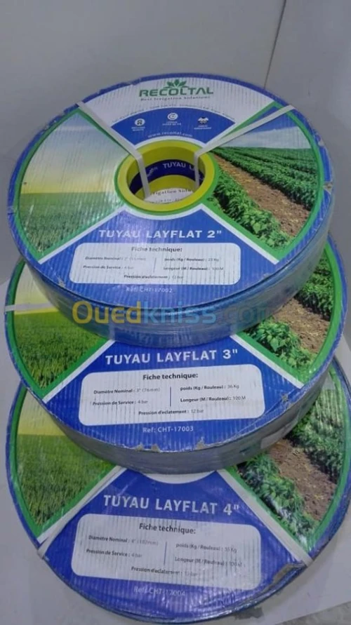 tuyau layflat _ tuyaux Lay Flat