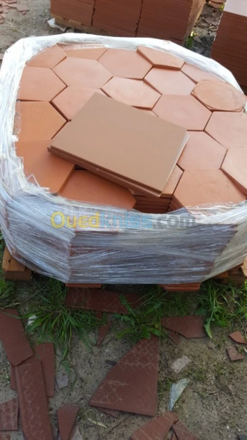 CARREAU SOL TERRASSE  EN  TERRE-CUITE