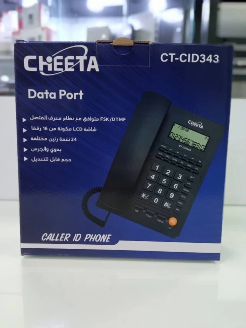 POSTE SIMPLE AVEC AFFICHEUR CHIEETA CID343