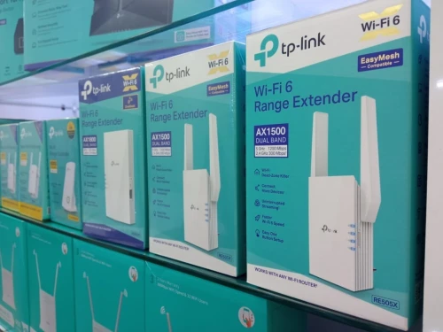 REPETEUR WIFI 6 BI-BANDE AX1800 GIGABIT ANTENNE EXTERNE TP-LINK RE600X