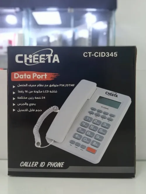 POSTE SIMPLE AVEC AFFICHEUR CHIEETA CID345