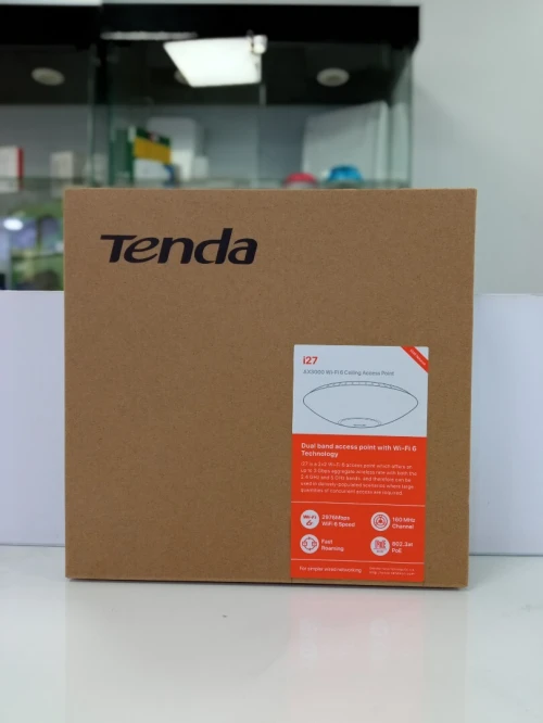 TENDA POINT D'ACCÈS Wifi 6 AX3000 GIGABIT DOUBLE BANDE I27