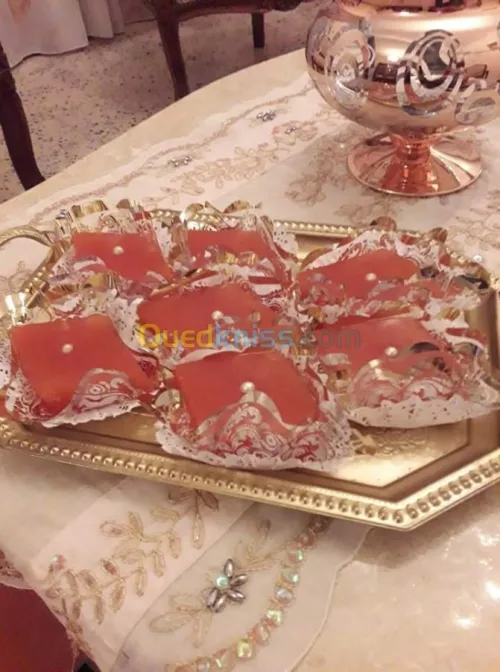 Gâteux et confiture