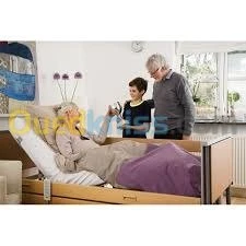 LIT ELECTRIQUE EN BOIS INVACARE PROMO 