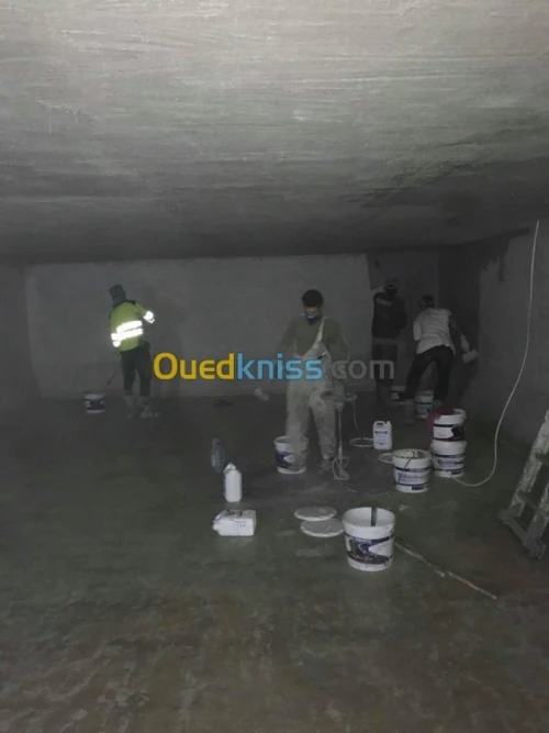 revêtement des bâches a eau 