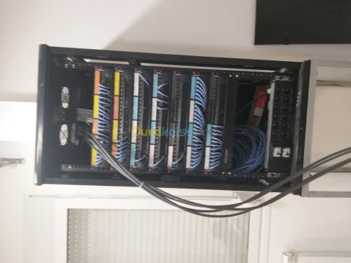 Travaux de fibre optiques et installat