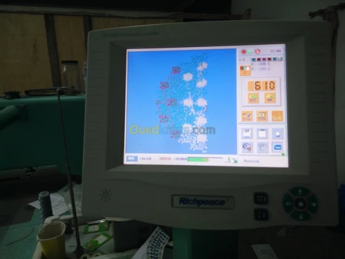 Machine broderie chainette mixte