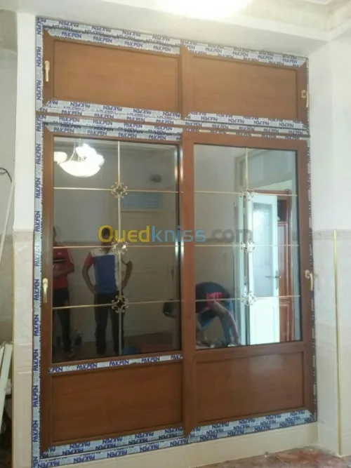  PVC système portes et fenêtres 