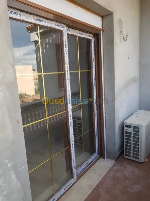  PVC système portes et fenêtres 