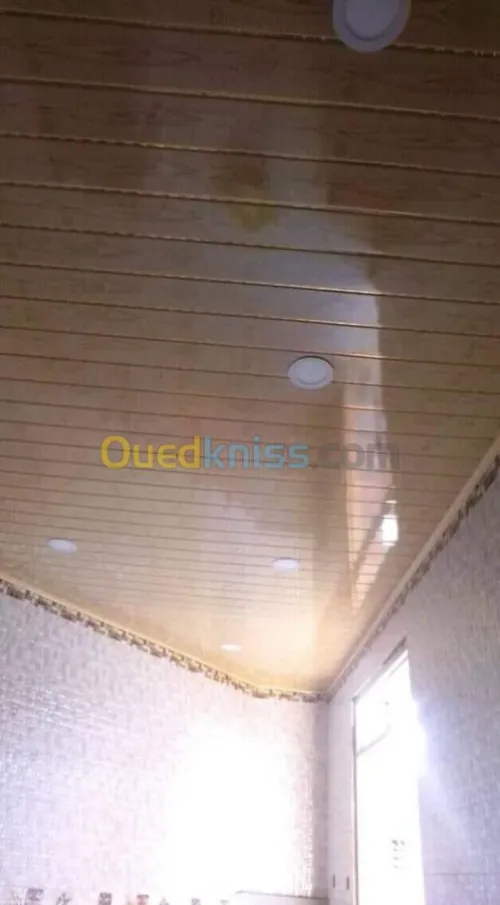 PVC Placo B13  alimunium  Paintre