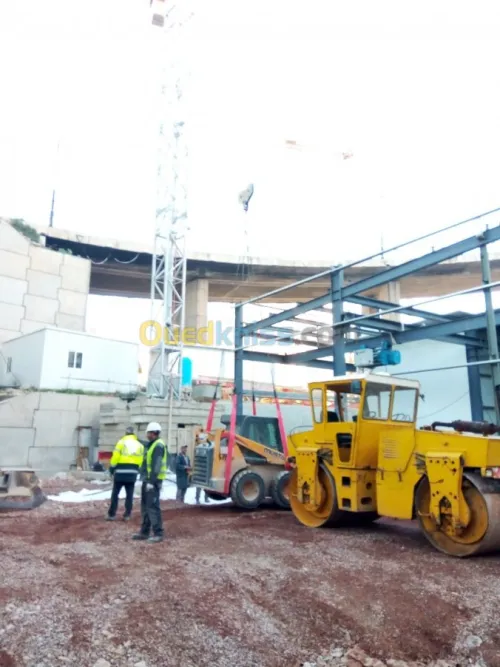 Location engins et travaux de terrasse