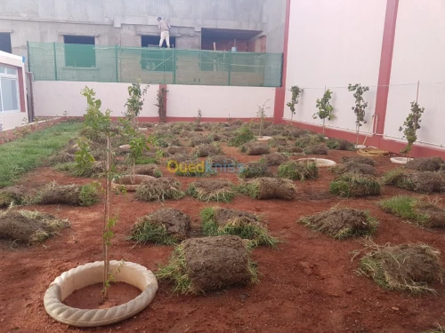 Aménagement et réalisation des jardins