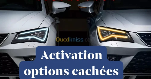 Activation options cachées Vag