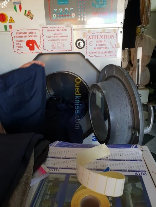 Dégraissage blanchisserie teinturerie 