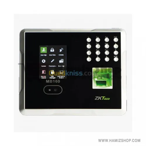 POINTEUSE FACIALE ZKteco MB160