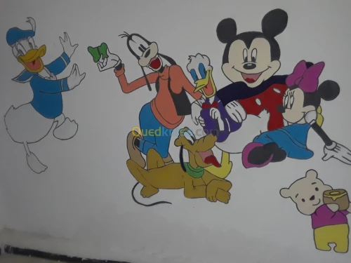 dessin peinture artisanale