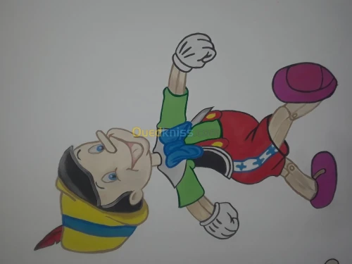 dessin peinture artisanale