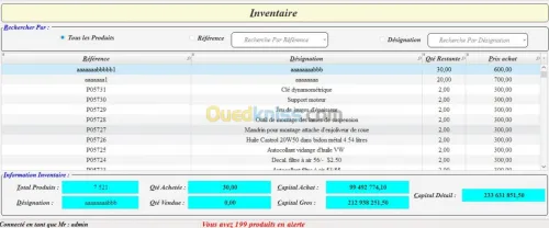 Gestion Commercial et Stock