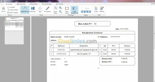 Gestion Commercial et Stock
