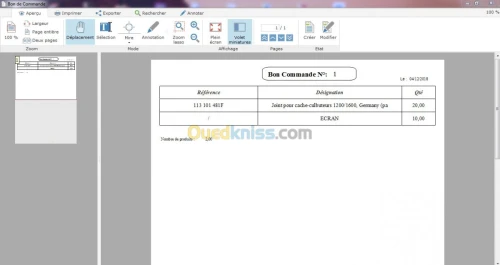 Gestion Commercial et Stock