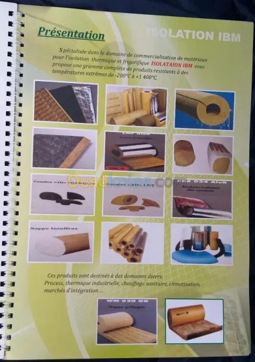 Isolation industrielle batiment 