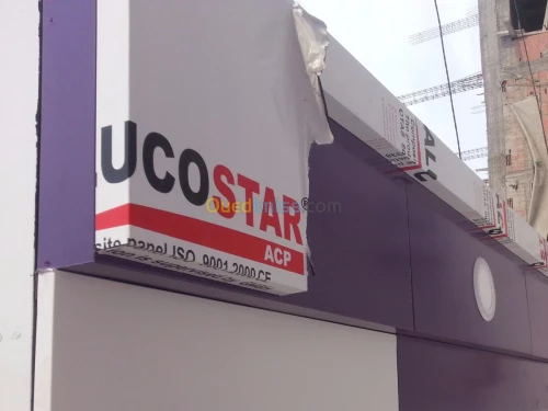 alucobond est lettre plexi
