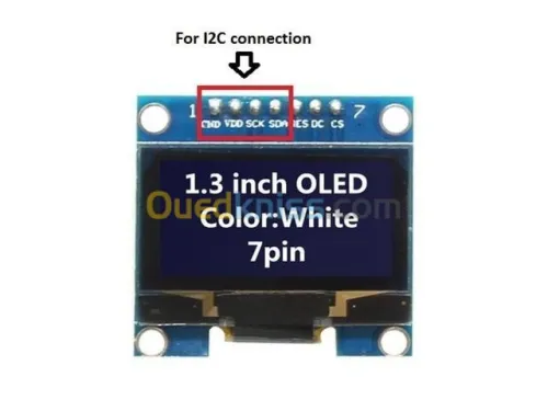 Ecran Oled 0.91/0.96/1.3/1.54/2.42/3.1 arduino
