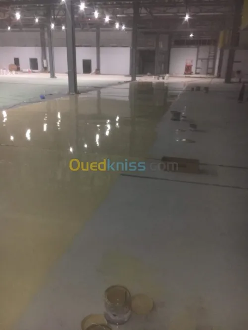 Résine  epoxy  et étanchéité liquide 