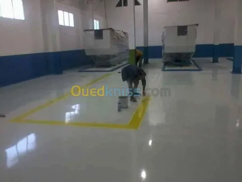 Résine  epoxy  et étanchéité liquide 