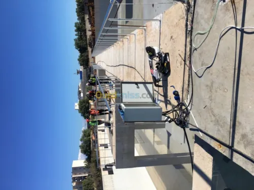 Travaux les gard corps inox et Aluminu