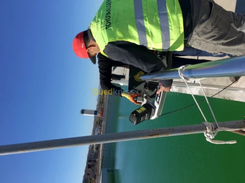 Travaux les gard corps inox et Aluminu