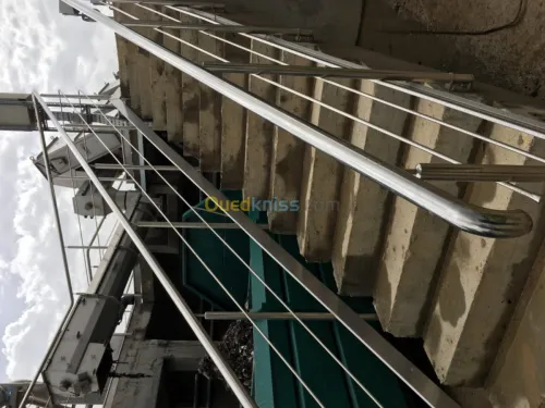 Travaux les gard corps inox et Aluminu