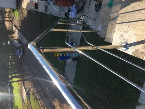 Travaux les gard corps inox et Aluminu