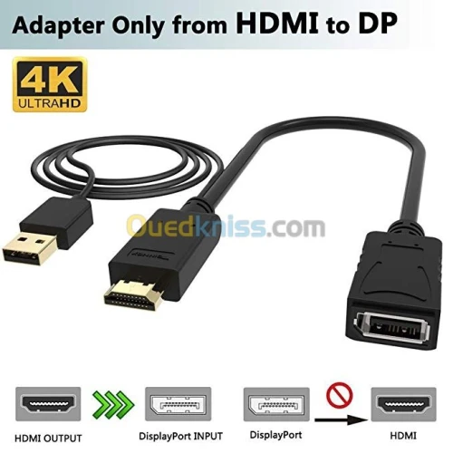 Câble Adaptateur Convertisseur Connecteur 