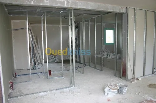 Travaux placo-plâtre
