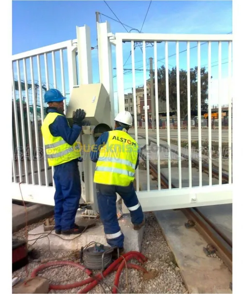 portail industriel automatique