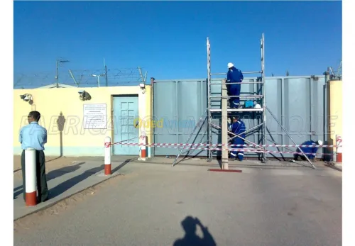 portail industriel automatique