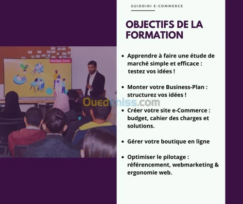  formation E-commerce en Algérie  18 & 19 Novembre 2022 à Mohammadia MALL 