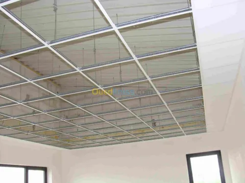 faux plafond démontable pvc placoplatr