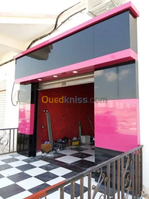 Décoration façades alluco band soudage