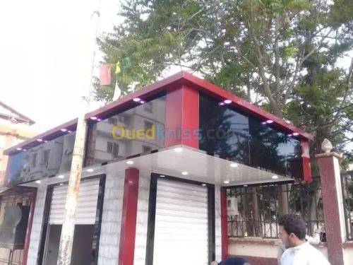 Décoration façades alluco band soudage