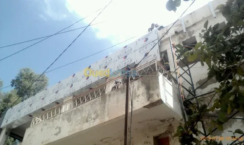 Décoration façades alluco band soudage