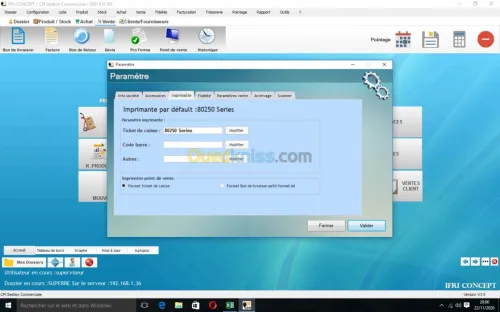 Logiciel gestion commerciale